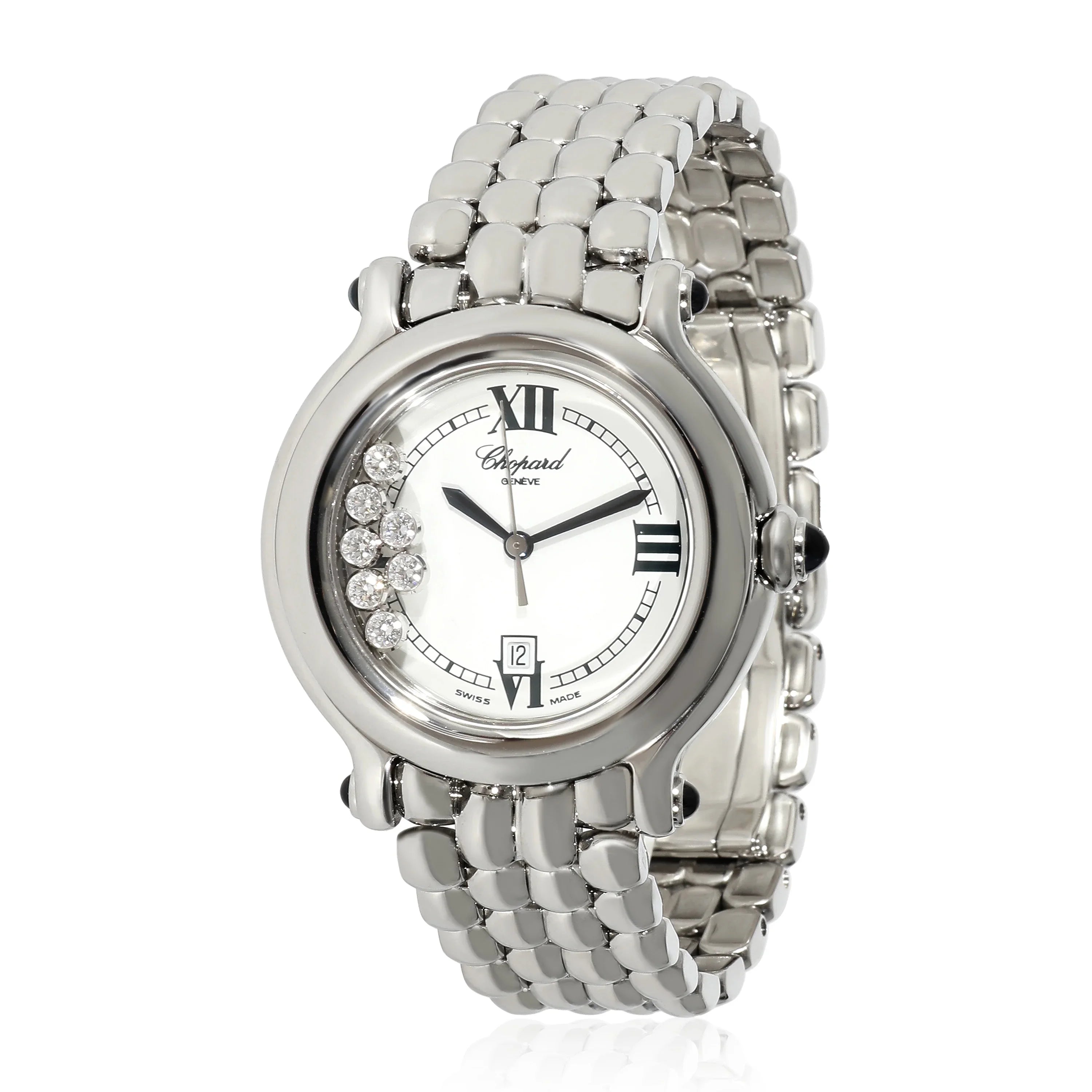 Chopard Happy Sizeport 27/8236-3005 Women's Watch in  Sizetainless Sizeteel Pre-Owned