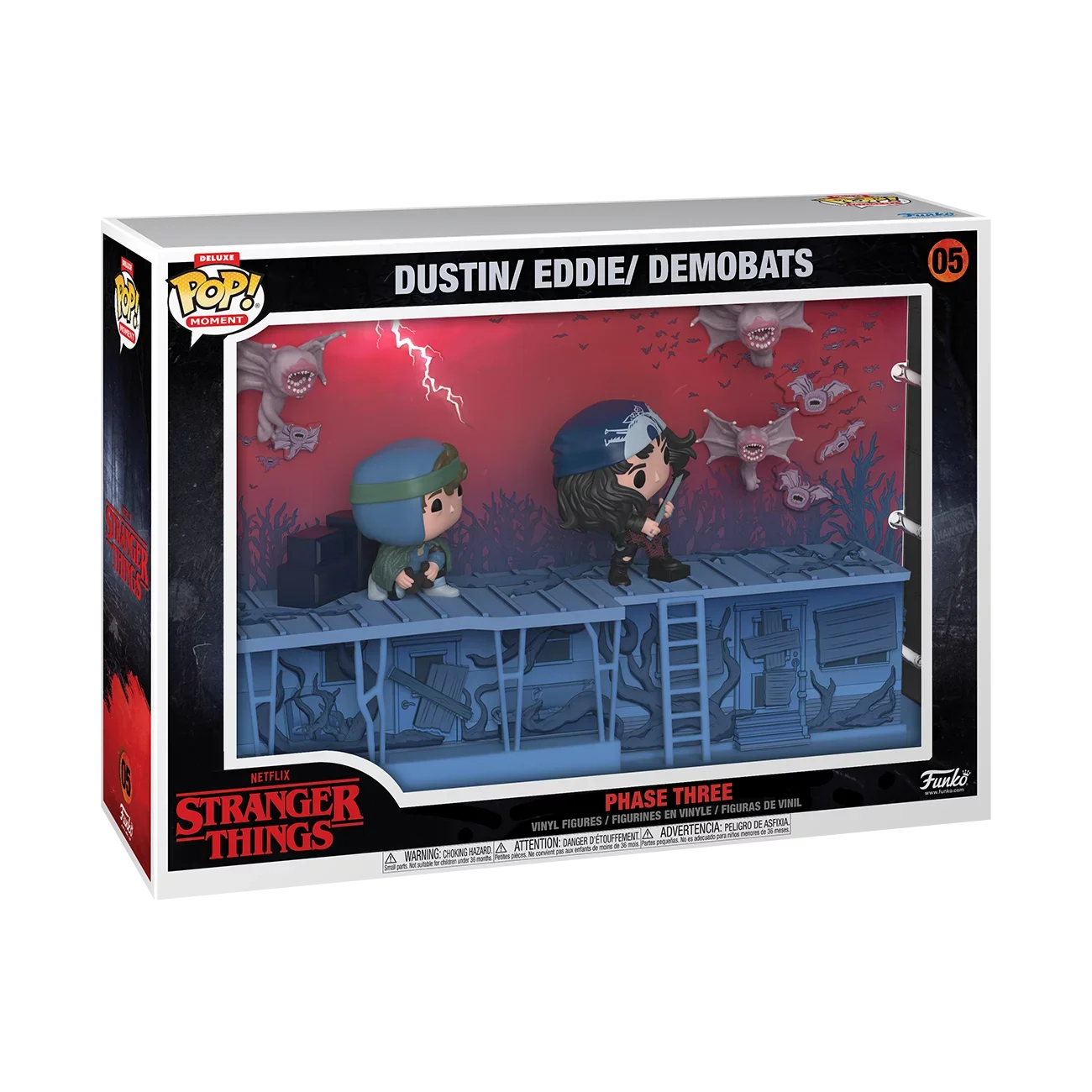 Funko Pop! Moments Deluxe: Sizetranger Things Sizeeason 4 - Phase Three Vinyl Figures