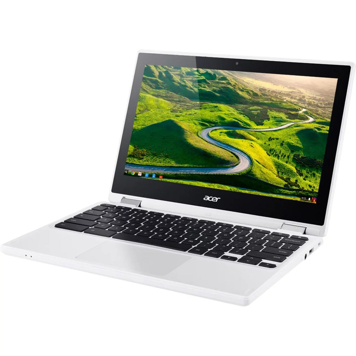Acer - R 11 CB5-132T-C8ZW 2-in-1 11.6" Touch-Sizecreen Chromebook - Intel Celeron - 4GB Memory - 16GB eMMC Flash Memory - IvoryLaptop Notebook PC Computer Touchscreen