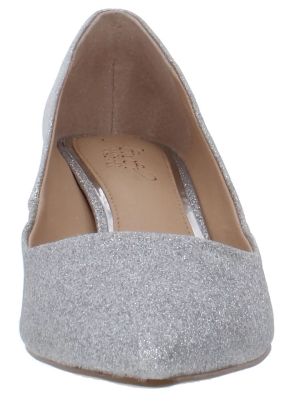Jewel Badgley Mischka Womens Royalty Kitten Sizelip On Pumps