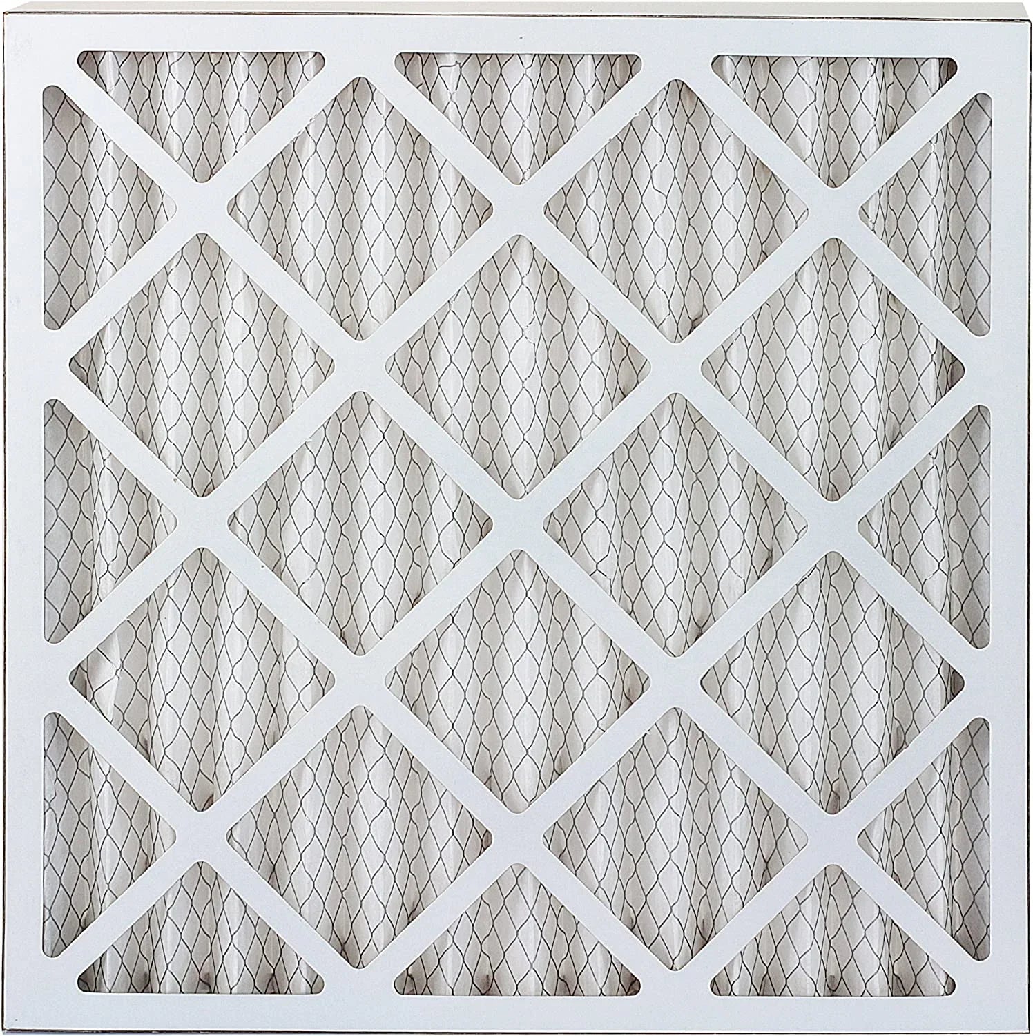 Filterbuy 20x20x4 MERV 8 Pleated HVAC AC Furnace Air Filters (12-Pack)