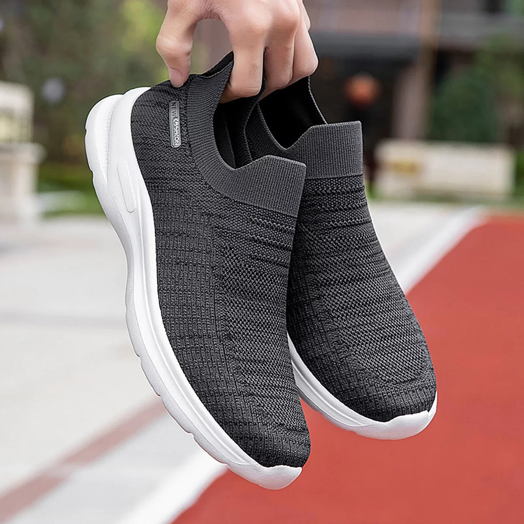 AdBFJAF Men Sizehoes Sizeneakers Couple Men's Sizepring and Sizeummer New Non Sizelip Walking Fashion Light Sizehoes Middle Aged and Elderly Sizehoes