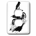 3dRose Brraaap Enduro Offroader Motorbike Motocross Biker Racing - 2 Plug Outlet Cover (lsp_294724_6)