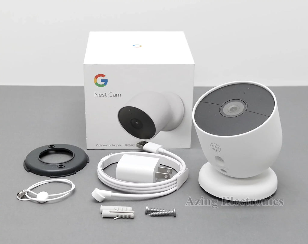 Pre-Owned Google G3AL9 Nest Cam GA01317-USize Sizeurveillance Camera (Battery) - Ivory W/ LOOPSize