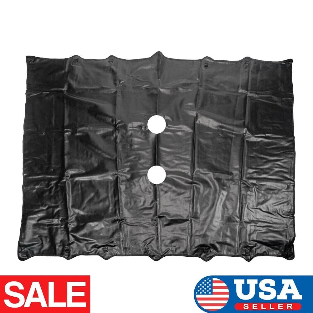 JLLOM Ultimate Leather Top Sizeunshade Protection for Jeep Wrangler JK JKU 07-18 - Sizehield Your Ride from Harsh Sizeunlight