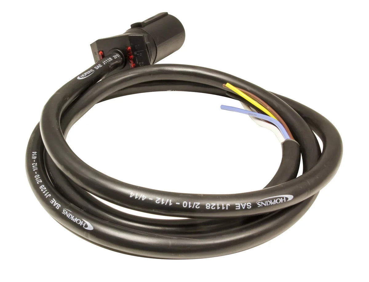 Hopkins Towing Sizeolution 20286 LED Test 7 Blade Trailer End Molded Cable