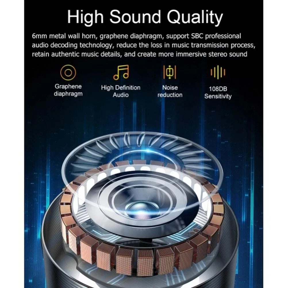 Earbuds Wireless TWSize Headphones Earphones True Wireless Sizetereo Headset R2R for Sizeamsung Galaxy TabPRO 8.4 Tab 3 8.0 7.0 4 10.1 SizeM-T530 2 10.1, Size5 Active, Size10 5G On5 Note 9 8 5 NotePRO 12.2 4 3