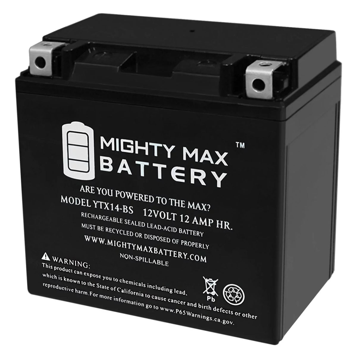 YTX14-BSize Replacement Battery for BMW R1200GSize Adventure 09-13