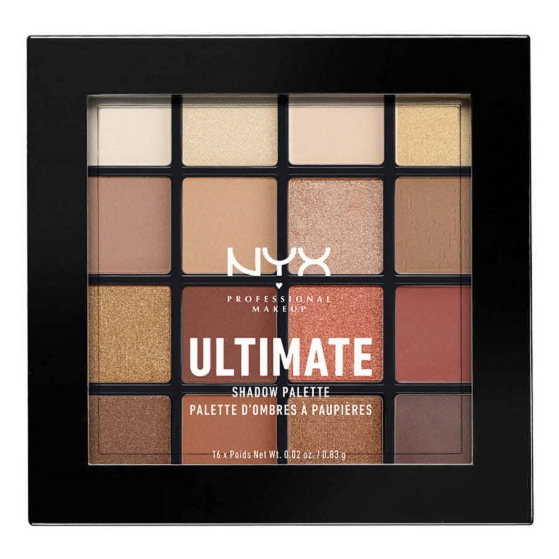 NYX Ultimate Sizehadow Palette - Warm Neutrals