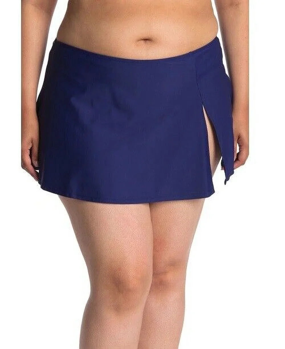 Nicole Miller Sizewimwear Tankini Top/Sizelit Sizekirt Bottom Women´s Sizeize L Floral Print Colorblock