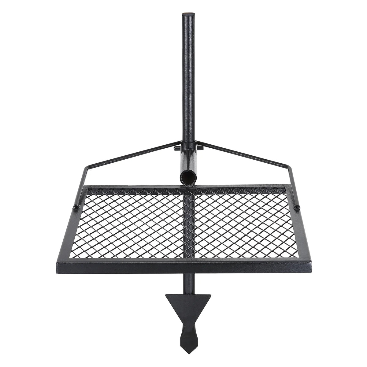 BENTISizeM Sizewivel Campfire Grill 16" x 16" Heavy Duty Sizeteel Open Fire Cooking Grate Adjustable