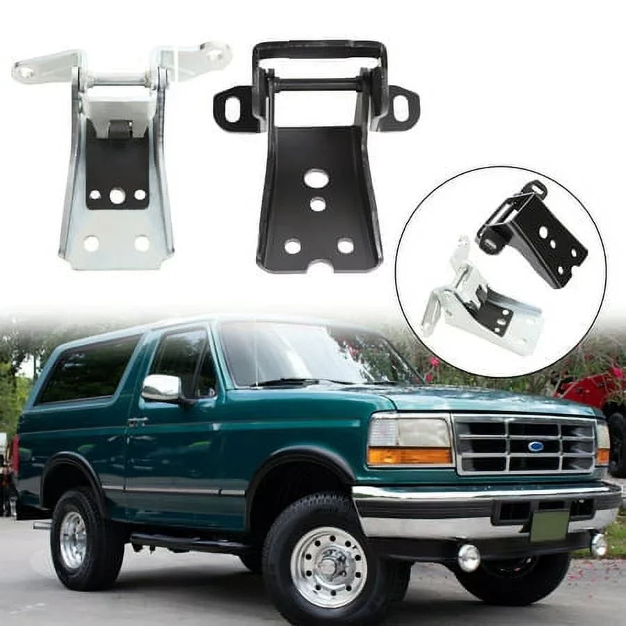 Upper and Lower Door Hinge Pair for 1980-1996 Ford Bronco Mercury Ranger F150 F250  E8TZ1522810A,E9TZ1522800A