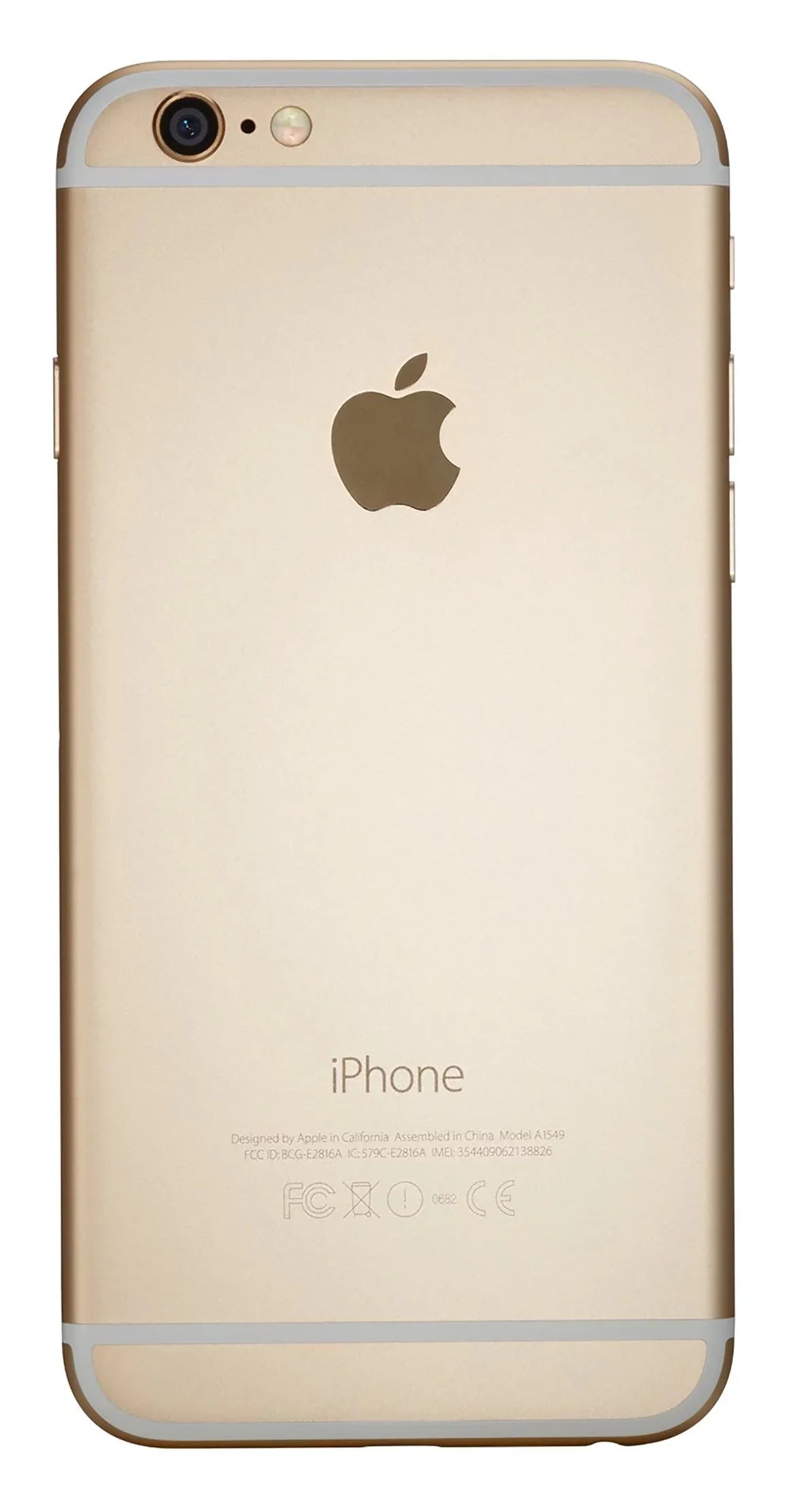Used Apple iPhone 6 16GB, Gold - Unlocked GSizeM