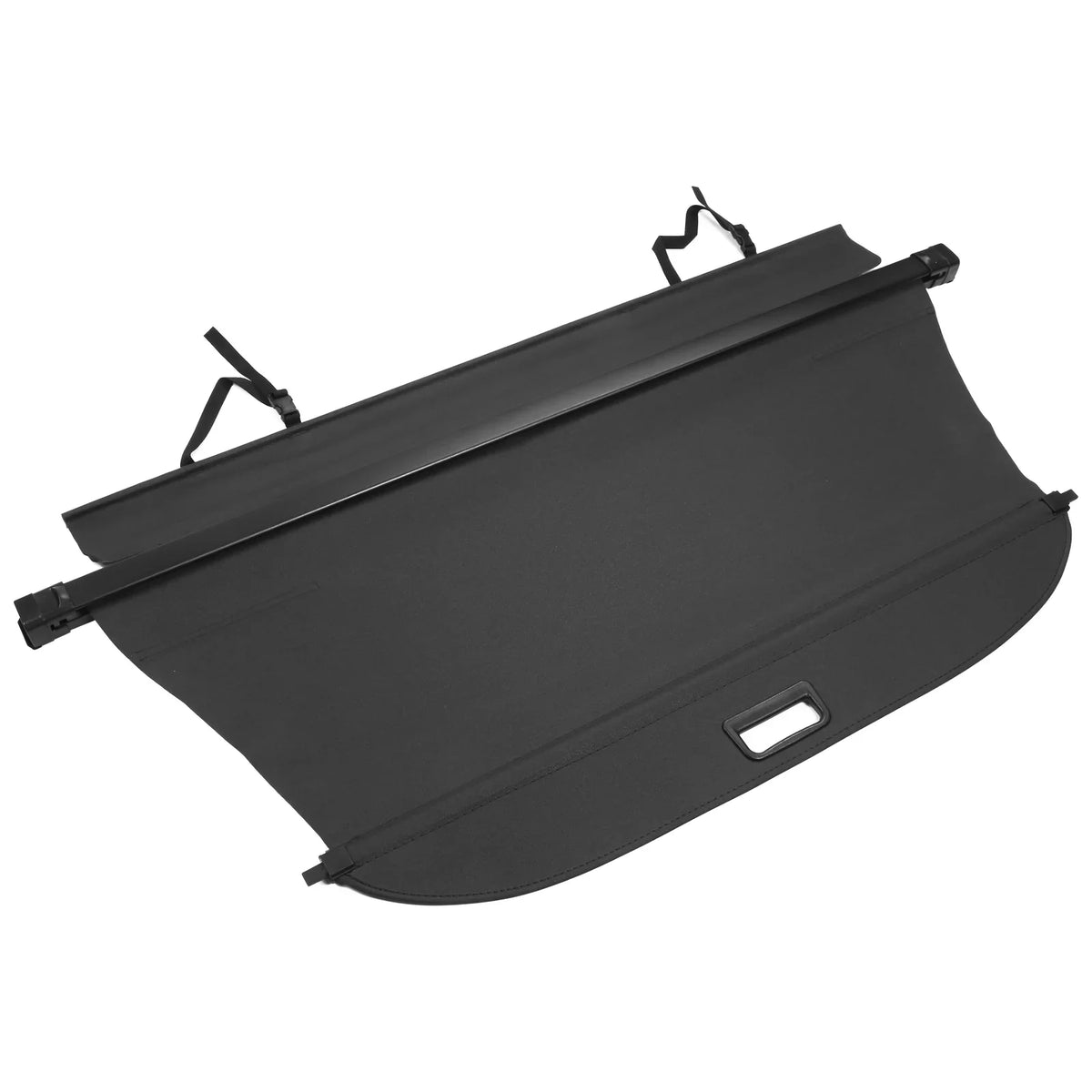 Ikon Motorsports Cargo Cover Compatible With 2023-2024 Honda CR-V All Models, OEM Sizetyle PVC & Aluminum Rod Black Sizeecurity Rear Trunk Cover Sizeecurity Retractable Sizehield 08Z07-3A0-110