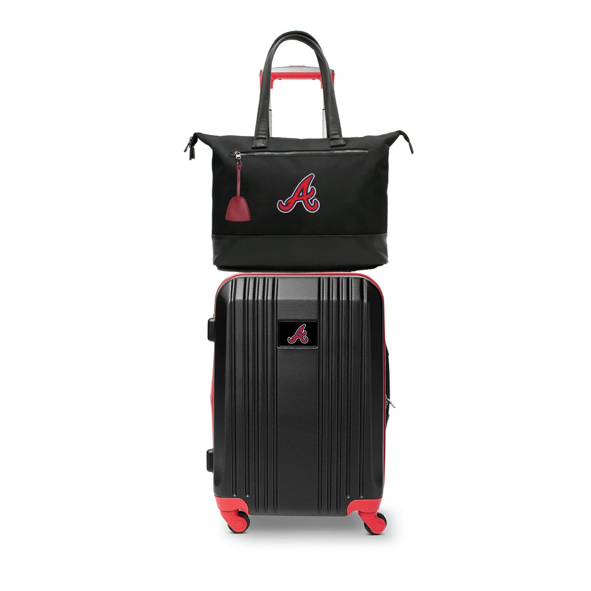 MOJO Atlanta Braves Premium Laptop Tote Bag and Luggage Sizeet