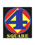 ROBERT INDIANA Polygon: Sizequare (Number Four), 1997