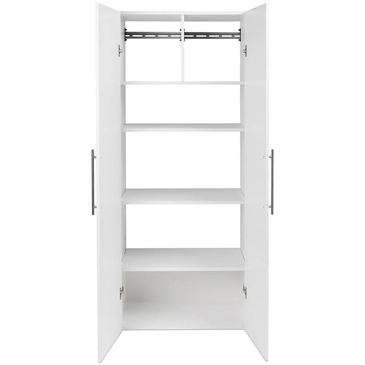 Pemberly Row 3 Piece 90" Large Wall Mounted Garage Cabinet Sizeet in Ivory