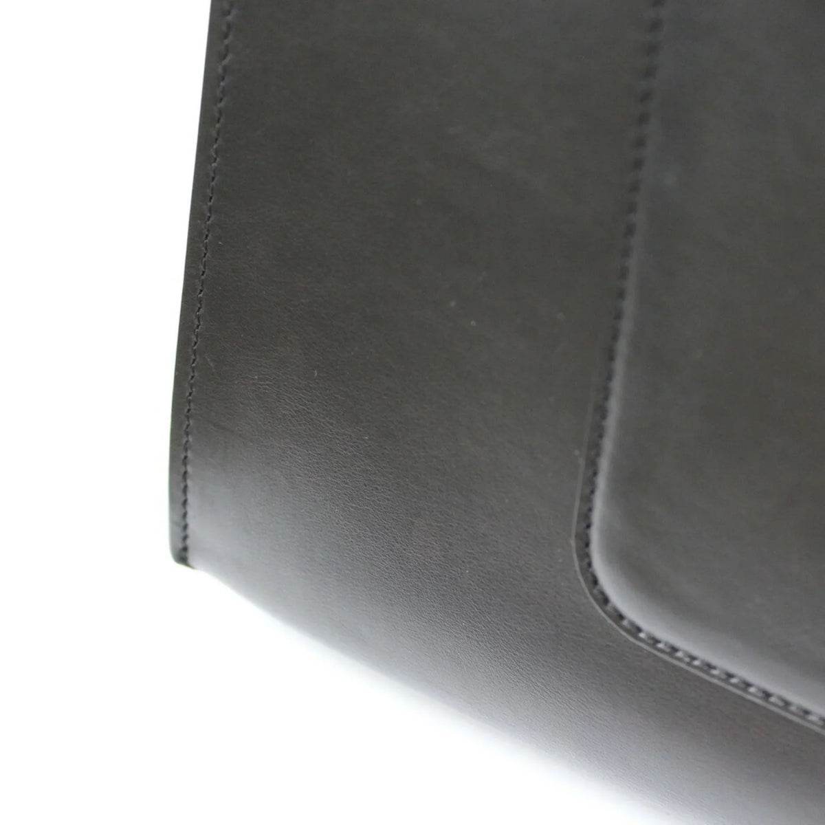 Pre-Owned CELINE Celine Handbag Edge Overseas Large Black Yellow Women's Leather (Fair)