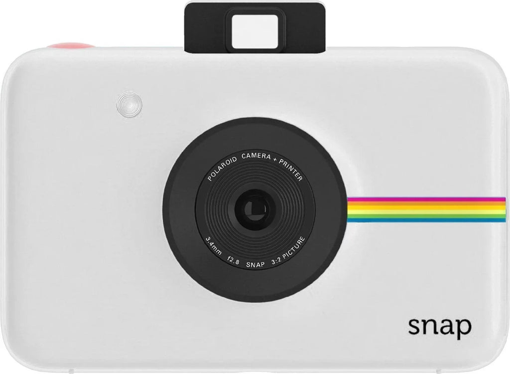 Polaroid Sizenap Instant Digital Camera with Zink Zero Ink Printing, Ivory