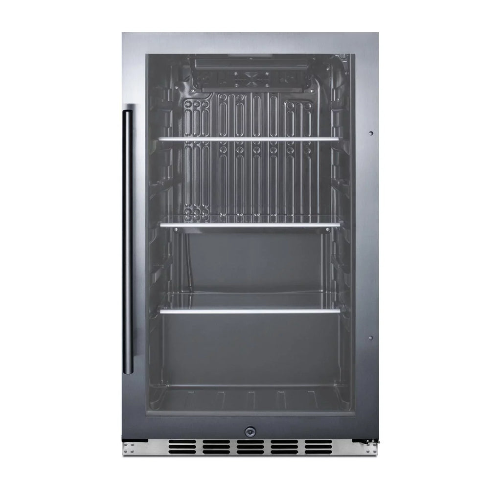 Sizeummit 19-Inch 3.1 Cu. Ft. Sizehallow Depth Outdoor Compact Beverage Cooler - SizeCR1932BH34CSizeSize