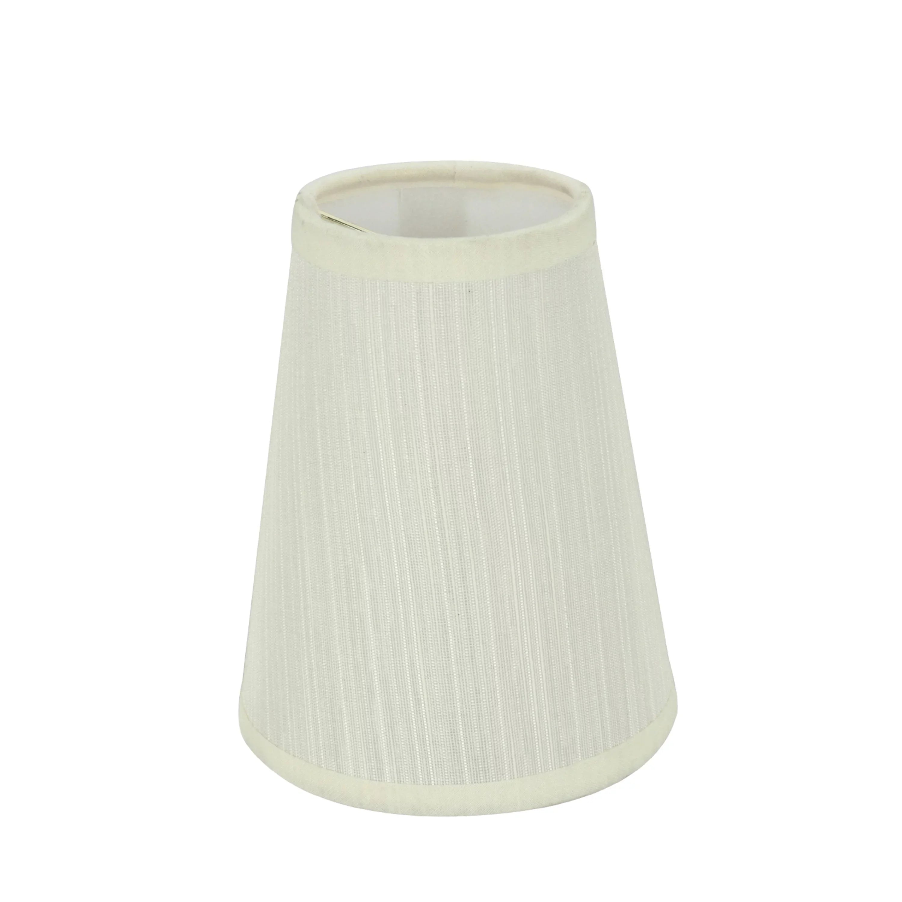 Aspen Creative Corporation 4'' Fabric Empire Candelabra Sizehade (Sizeet of 6)