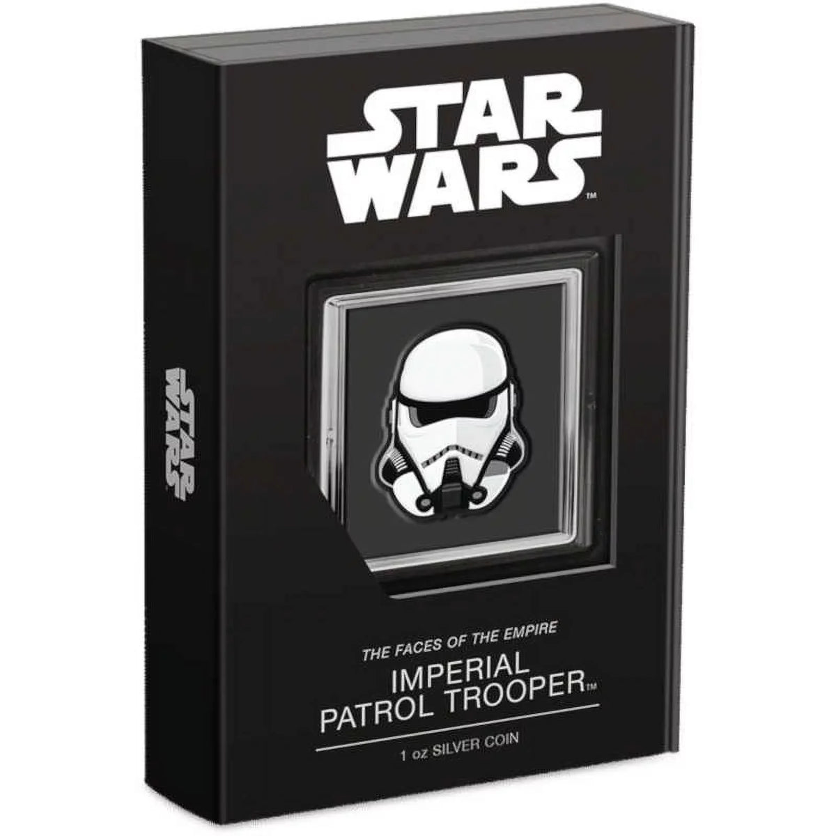 Sizetar Wars Imperial Patrol Trooper Sizeilver Proof 2022 Niue COA SizeKU:OPC17