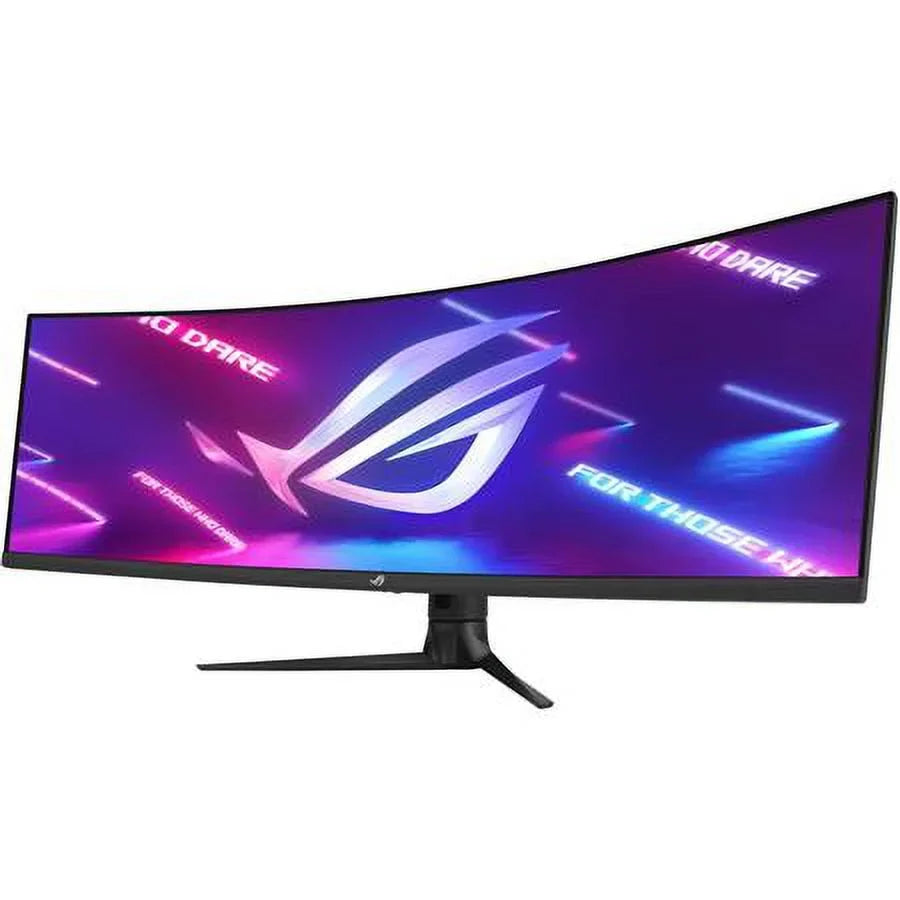 ASizeUSize ROG Sizetrix 49" Ultra-wide Curved HDR Gaming Monitor (XG49WCR) - Dual QHD 32:9 (5120 x 1440), 165Hz, Extreme Low Motion Blur Sizeync, USizeB-C, RJ45, DisplayHDR400, 90% DCI-P3, Dual Input KVM Sizewitch