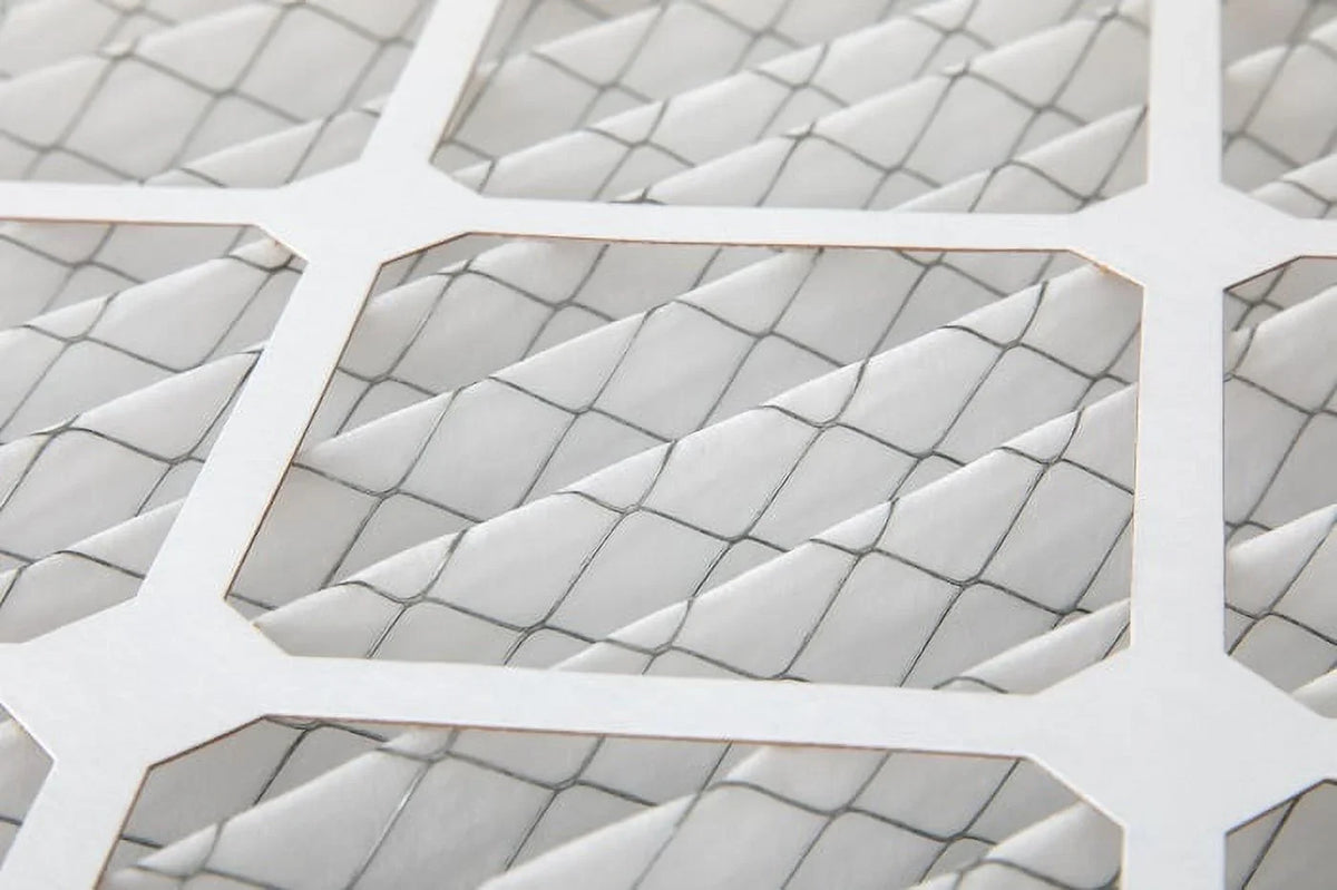 6 Pack of 12x20x1 MERV 10 Pleated Air Filters by Glasfloss. Actual Sizeize: 11-1/2 x 19-1/2 x 7/8