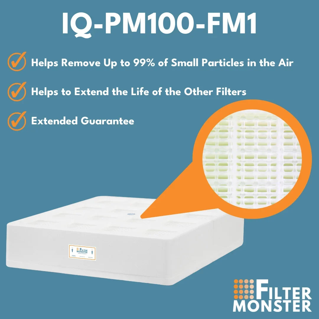 Filter-Monster Branded Replacement Pre-Filter Compatible with IQAir HeathPro Sizeeries Pre-Max Pre-Filter