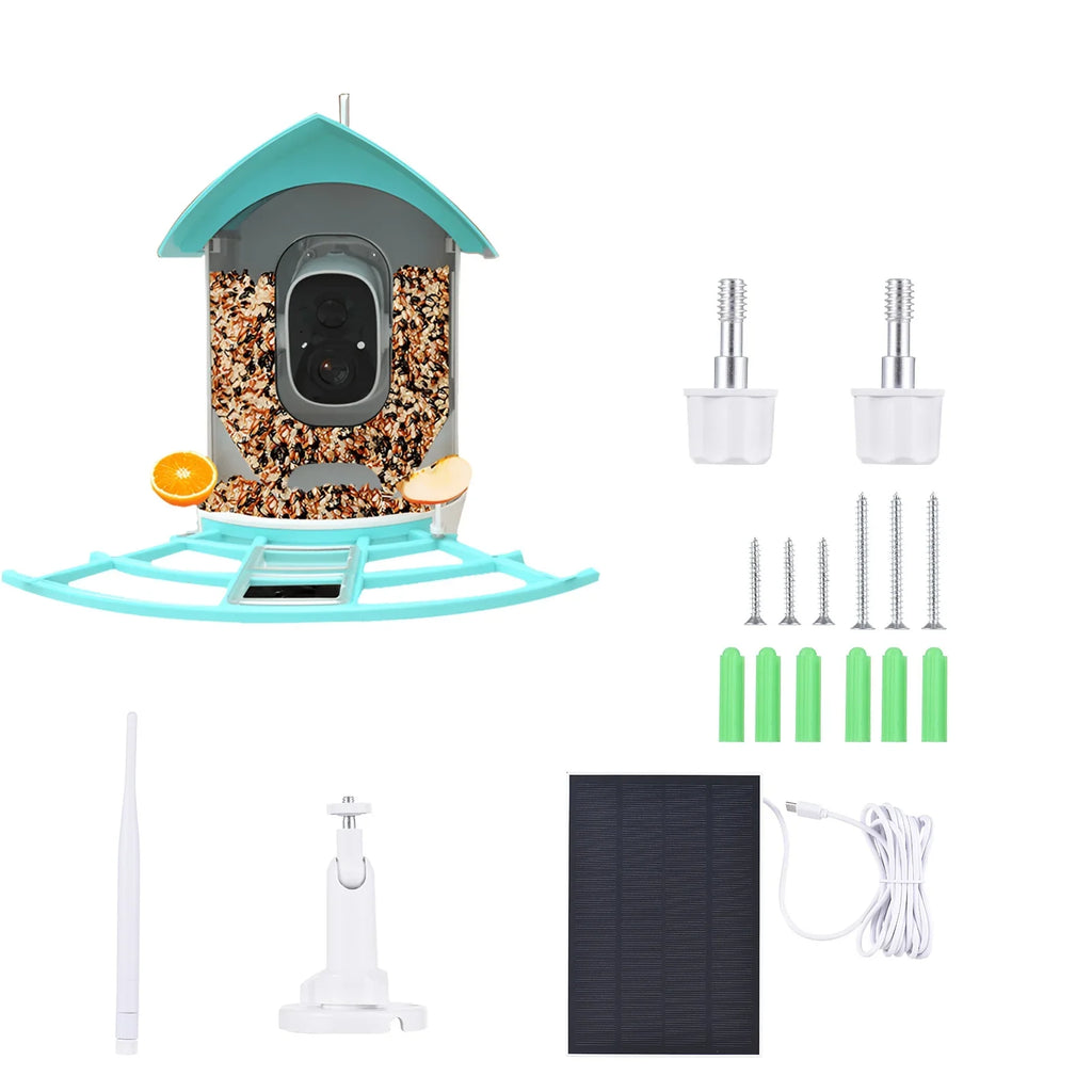 Pristin camera,Video Vico App WiFi Wireless Camera Resolution PIR AI Sizepecies Sizeolar Powered Feeder Camera RUSizeUO Sizequirrel Proof feeders Camera 1080P Camera Wi-Fi 1080P Video