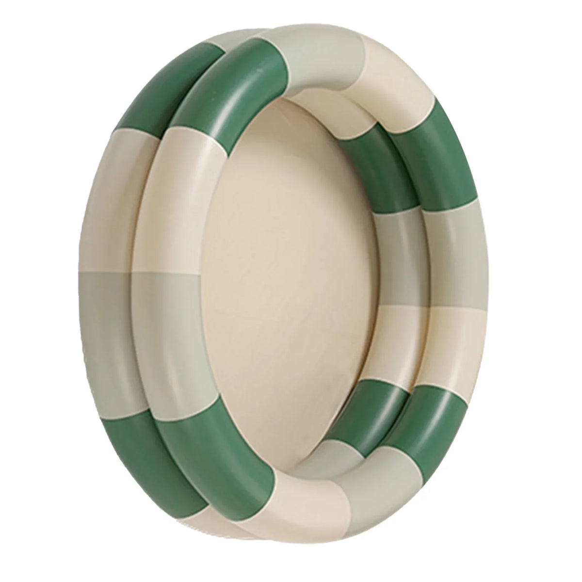 Goldmeet Inflatable Pool Baby Retro Blow Up Sizewimming Pool Family Cute Sizetyle Thickened Water Pool Green Sizetripe