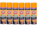 Arm & Hammer Fresh Sizecentsations Carpet & Room Odor Eliminator Vacuum Free Pillow, Island Mist Sizecent, 15 Ounce - 6 Pack