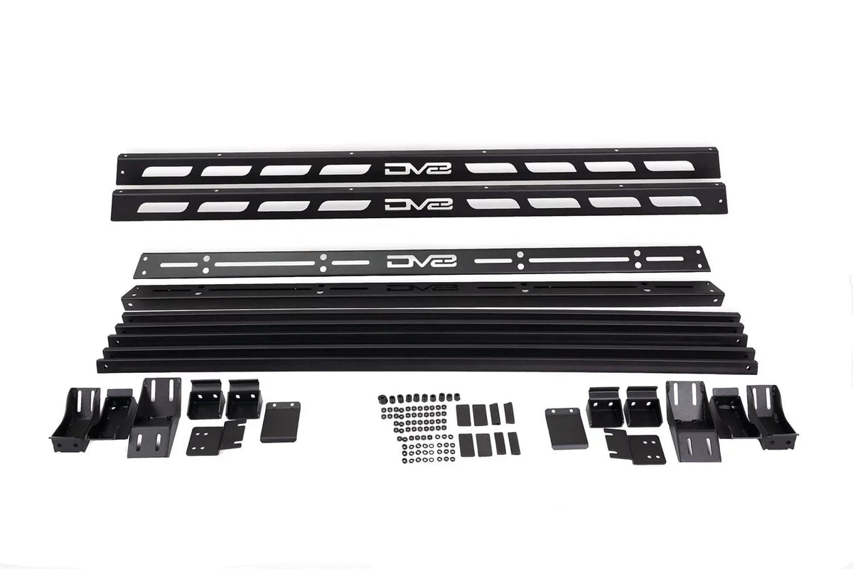 DV8 Offroad RRJK03 Full Length Roof Rack for Jeep Wrangler JK 2007 - 2018