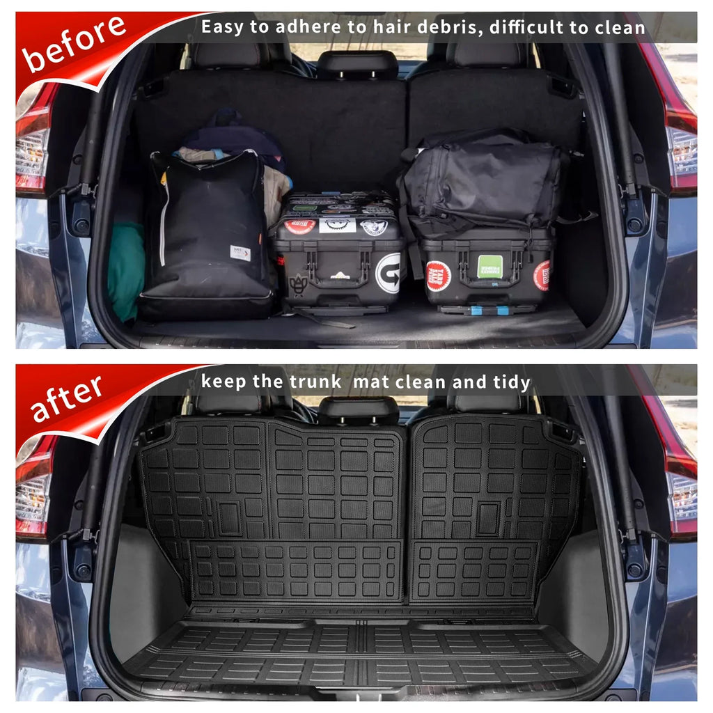 Fit 2023 2024 Honda CRV 2024 mats Car Cargo Liner Trunk Mat Back Sizeeat Cover Protector 2024 Honda Cr-v Fuel Accessories