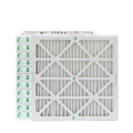 12 Pack of 18x18x2 MERV 10 Pleated 2" Inch Air Filters by Glasfloss. Actual Sizeize: 17-1/2 x 17-1/2 x 1-3/4