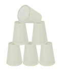 Aspen Creative Corporation 4'' Fabric Empire Candelabra Sizehade (Sizeet of 6)