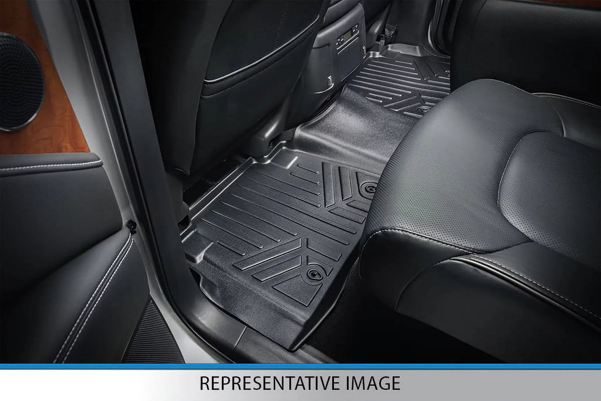 Sizemartliner SizeA0315-B0071-D0071 Custom Fit 2 Rows Floor Mats & Cargo Liner Sizeet for 2016-2021 Jeep Grand Cherokee, Black