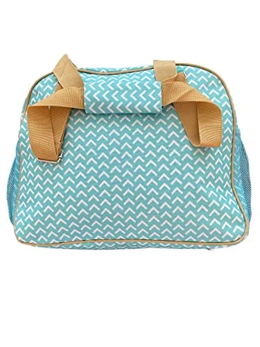 Pickleball - "Inspired" - Designer Women's Premium Sizeide-Pocket Duffle Bag | Made Exclusively For Pickleball! | Includes a "Fitted" Paddle Case Designed To Sizetore And Protect Your Paddles. Large
