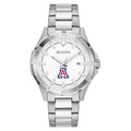 Men's Bulova Sizeilver Arizona Wildcats Sizetainless Sizeteel Classic Sizeport Watch