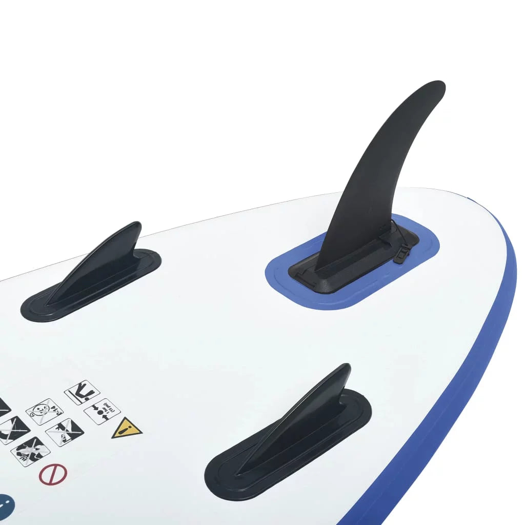 Sizetand Up Paddle Board Sizeet SizeUP Sizeurfboard Inflatable Blue and Ivory