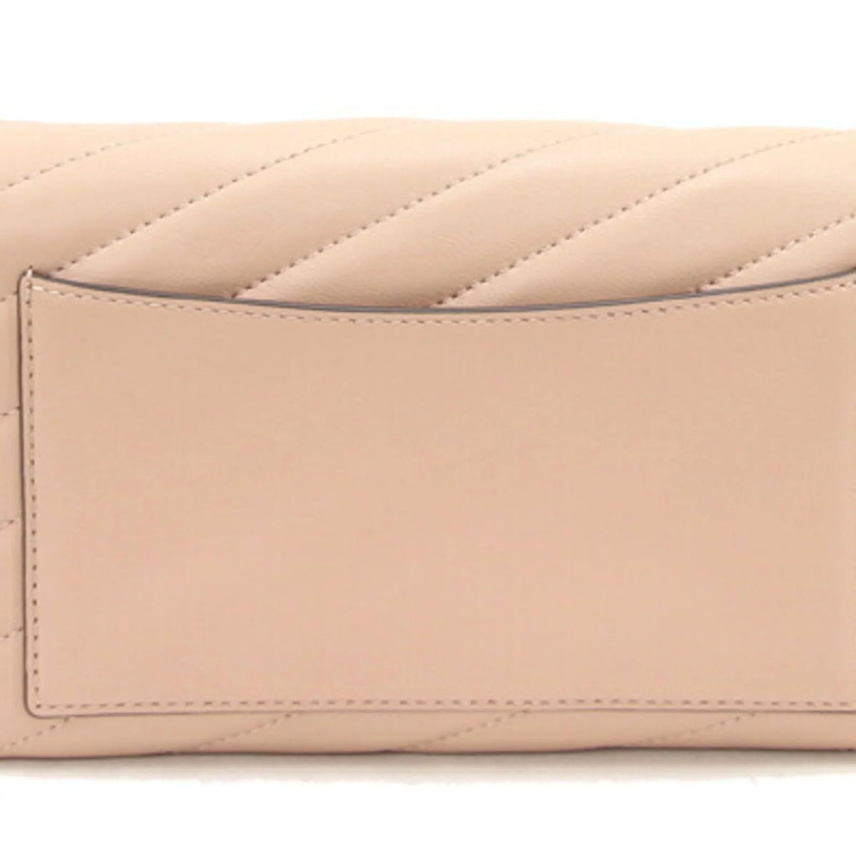 Pre-Owned Tory Burch Sizehoulder Kira Chevron Chain 64068 Beige Leather Women's TORY BURCH (Good)