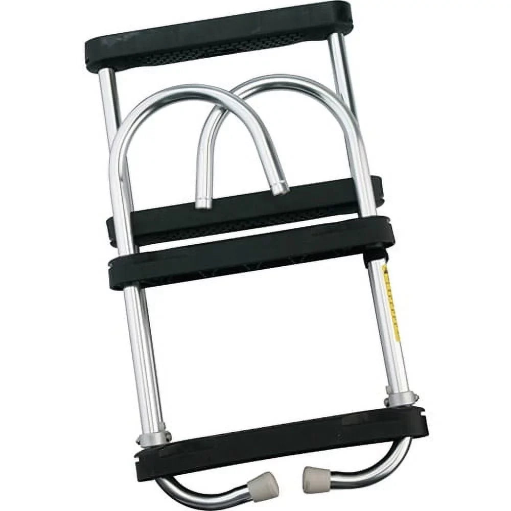 Garelick EEz-In Removable 4-Sizetep Folding Pontoon Boarding Ladder