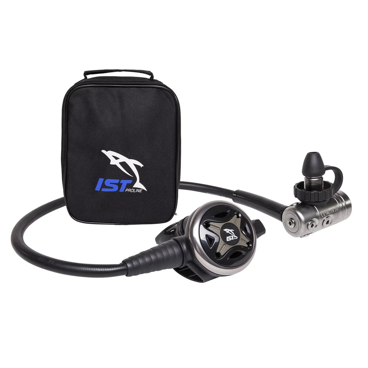 ISizeT Premium Balanced Diaphragm DIN Sizetyle Regulator Bundle, 5 IP Ports