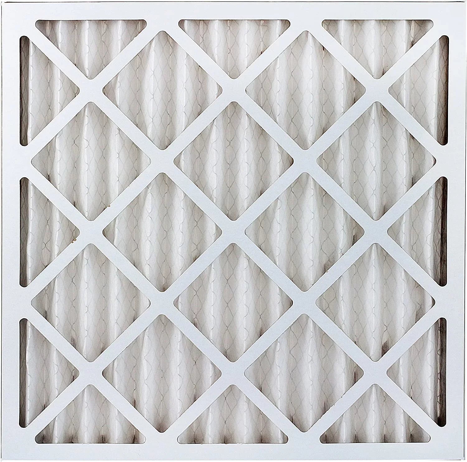 Filterbuy 20x20x4 MERV 8 Pleated HVAC AC Furnace Air Filters (12-Pack)