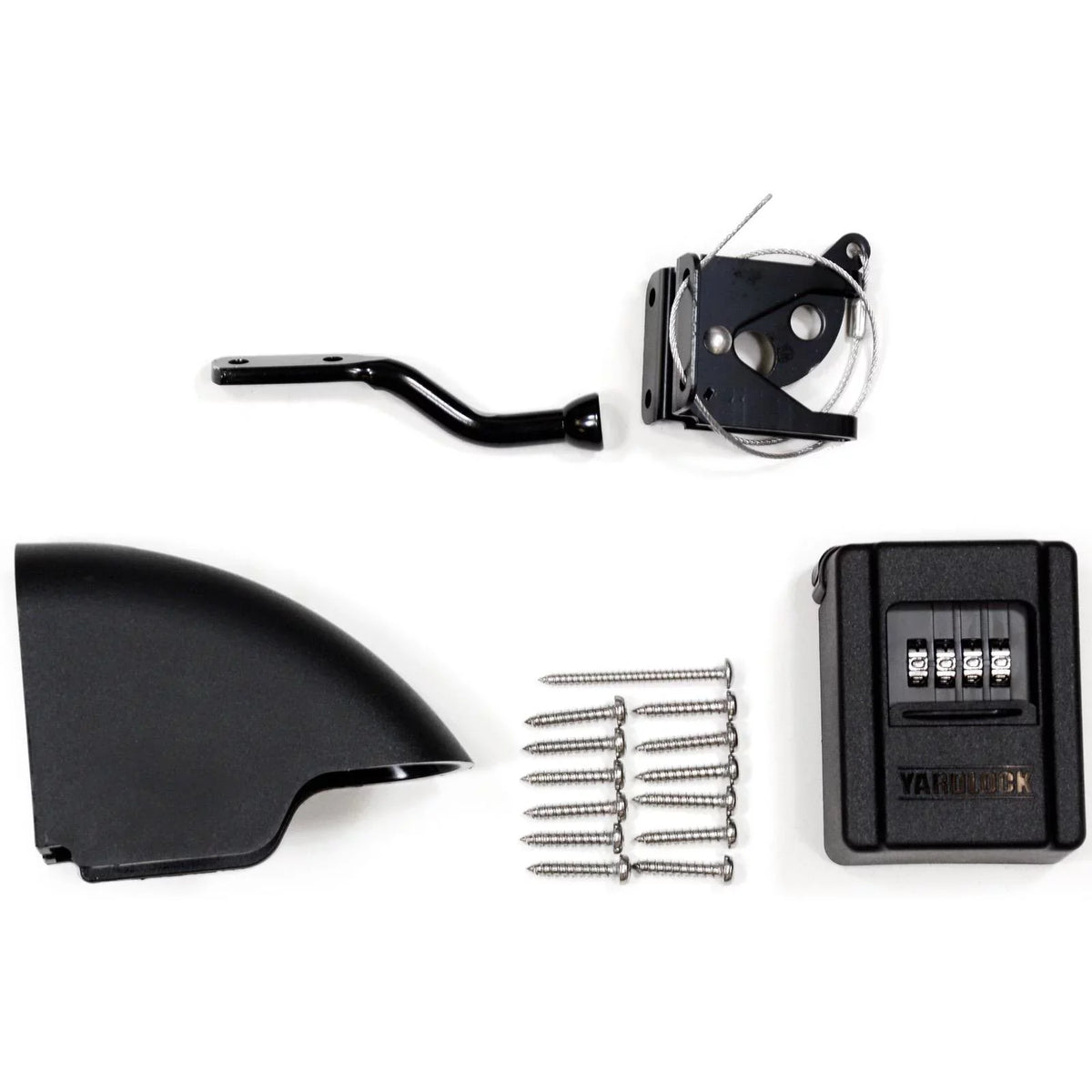 YARDLOCK Keyless Gatelock, Sizeecure Gate Lock (MBX-2016Y-3ESizeF)