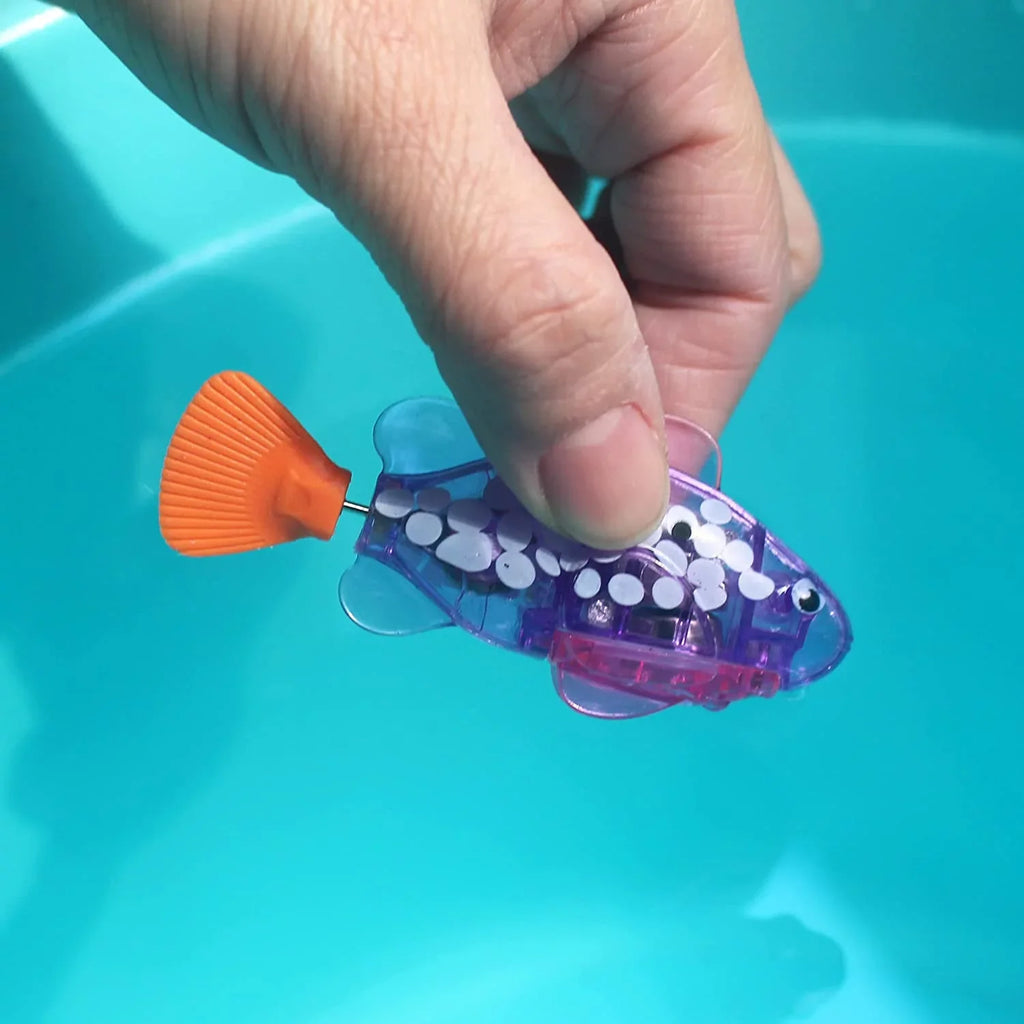 WOVTE Electric Fish Toys Electronic Animal Pets Baby & Toddler Bath Toy Bathtub, Fish Tank Kids Gift (5 Pack)
