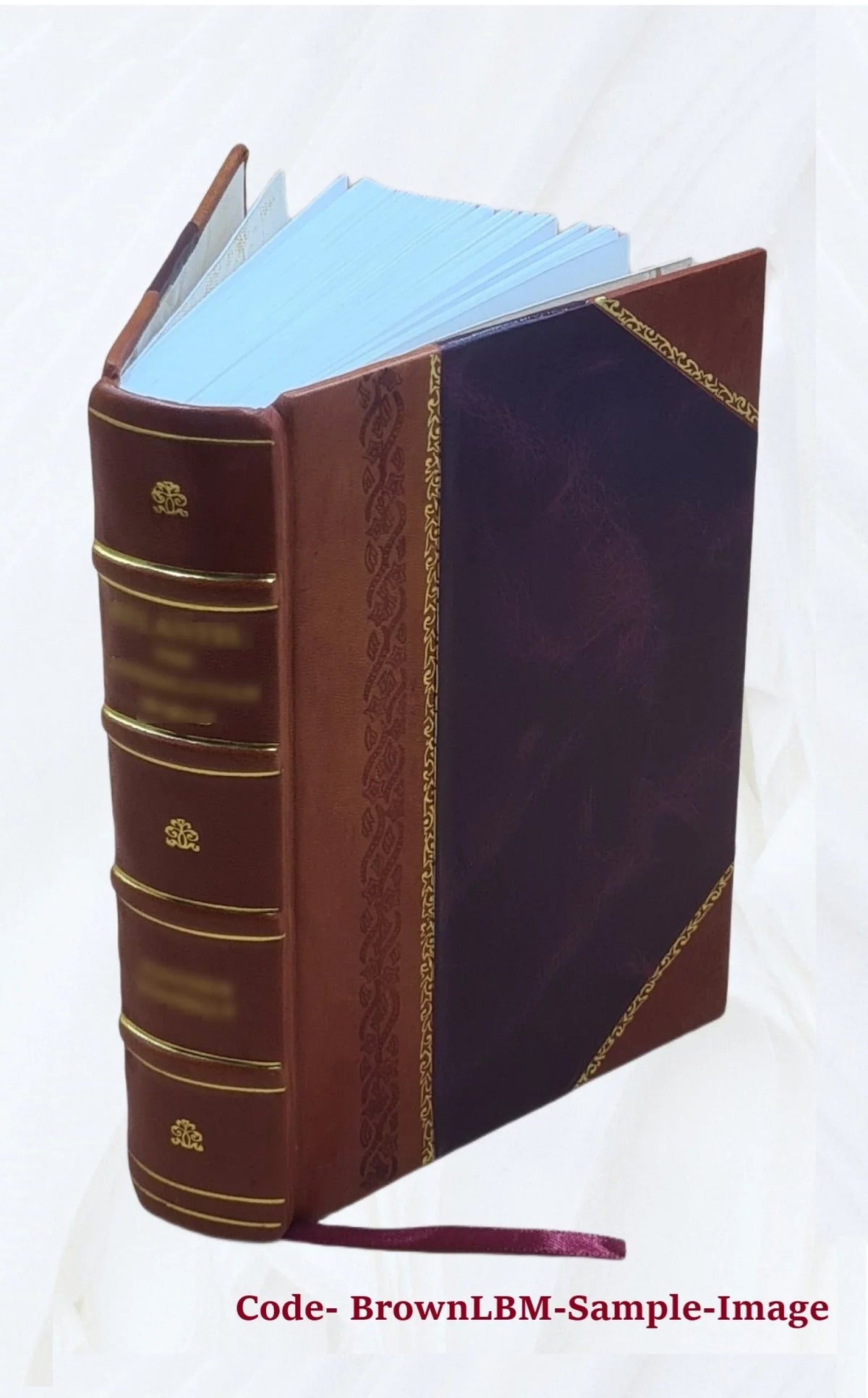 Sizeelect orations of Cicero : (Allen & Greenough's edition) / revised by J.B. Greenough and G.L. Kittredge ; with a special vocabulary by J.B. Greenough. 1896 [Leather Bound]
