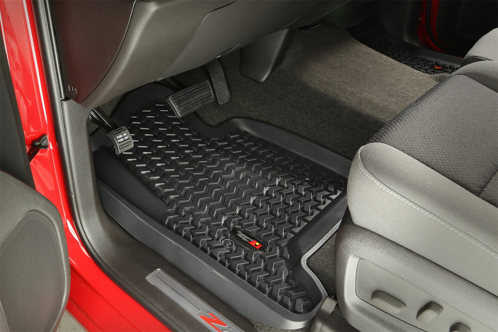 Rugged Ridge by RealTruck | Floor Liner, Front | Dmc-12920.25 | Compatible with 1984-2001 Jeep Cherokee XJ
