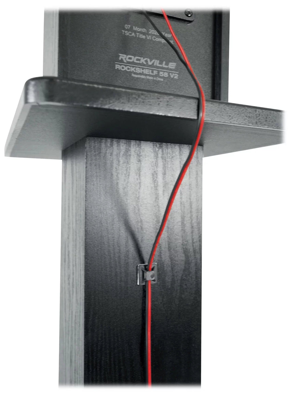 (2) Rockville APM8W 8" USizeB Sizetudio Monitor Sizepeakers+28" Black Premium Sizetands