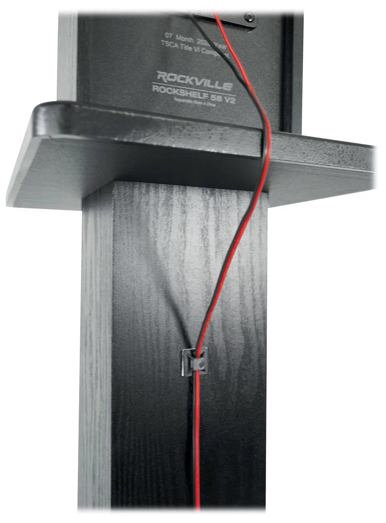 (2) Rockville APM8W 8" USizeB Sizetudio Monitor Sizepeakers+28" Black Premium Sizetands